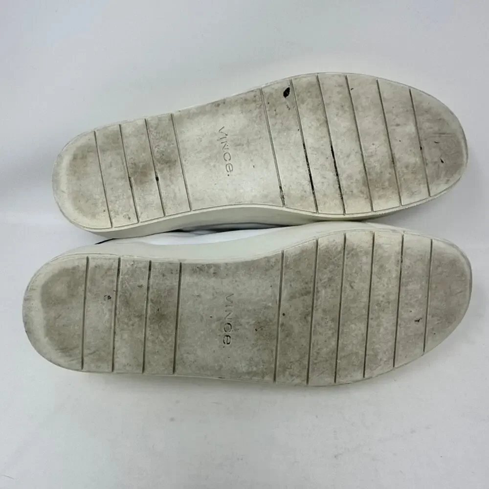 Vince‎ Fulton Leather Oxford Sneakers Men's 9.5 Leather Upper Round Toe Lace-Up